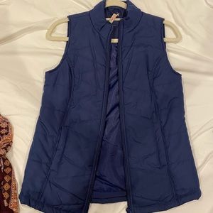 Navy Puffer Vest